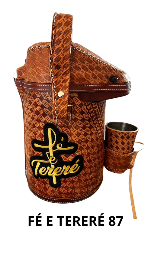 Garrafa térmica Fé e Tereré — modelo 87